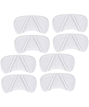 GLEAVI 8 Pairs Half Size Back Shoe Heel Inserts - Non-Slip Gel Heel Protectors for Women - Wear-Resistant Heel Liners & Daily Heel Pads - Buy Online on GoSupps.com