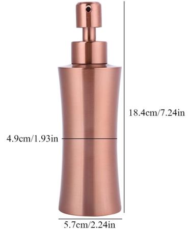 Sonew Premium 304 Stainless Steel Liquid Shampoo Lotion Dispenser Refillable for Home Hotel Restaurant Bathroom Accessory Available in 400ml Capacity (250ml) - Buy Online on GoSupps.com