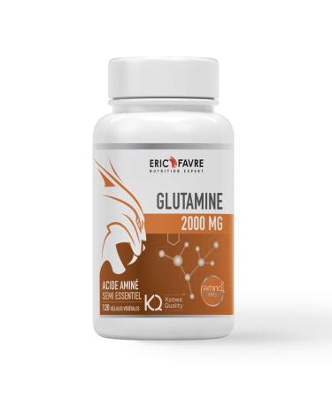 GLUTAMINE Kyowa 2000mg - Glutamine certified Kyowa Quality - Bodybuilding Intensive Trainings 120 capsules - Eric Favre