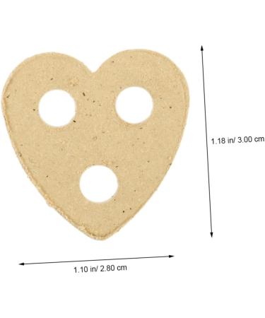 Cake Moxa Rolls Moxa Holder Moxa Sticks Chinese Moxibustion Pads Love Shaped Moxa Cakes Chinese Cake Khaki Love Moxibustion Mat Chinese Mugwort Stickers 10pcs - Buy Online on GoSupps.com