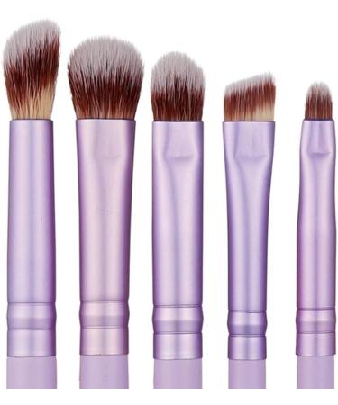 Makeup Brush 5 Pieces Multifunctional Eye Shadow Brush Soft Makeup Tools Non-irritating Synthetic Fiber Bristles Brush Sets - Buy Online on GoSupps.com