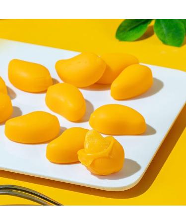 Peeling Fudge Mango Gummies75g/bag Fun Gummy Peelable Mango Soft Candy Fruit Juice Content Gummy Candy Chinese Casual Sweets Dim Sum Healthy Sugary Candies Delicious Dessert Snacks Gift (Mango 1bag) Mango 1bag - Buy Online on GoSupps.com