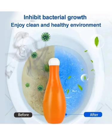 Bowling Blue Bubble Toilet Bowl Cleaner Automatic Long-Lasting Toilet Bowl Cleaner in Bottle Bathroom Toilet Tank Cleaner for About 6 Months' Supply (3 Bottles) - Buy Online on GoSupps.com