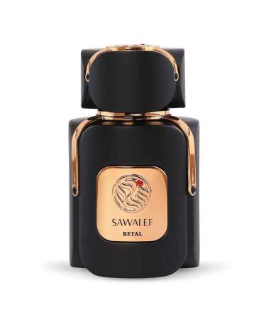 RETAL Eau de Parfum 80 mL from the SAWALEF Boutique Range | Unisex Sweet Floral Niche Release | Long Lasting with Intense Sillage | Cologne for Men and Perfume for Women | by Swiss Arabian Oud