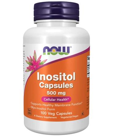 Now Foods Inositol 500 mg 100 vegan capsules Vitamin B8