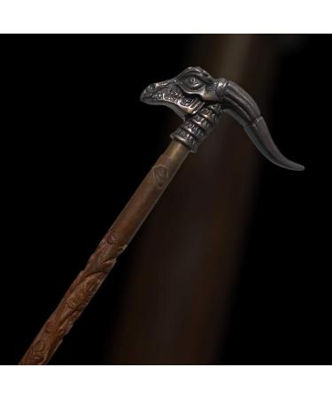 Rj.Artis Gentlemen Walking Stick Antique Dragon Head Handle Nautical Wooden Walking Cane Dragon Walking Stick - Buy Online on GoSupps.com