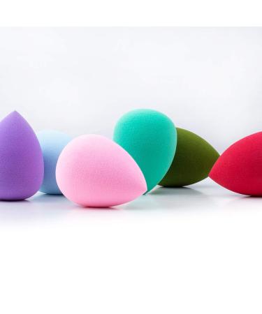 AJOKE 10 Pcs Makeup Sponge Set Blender - Flawless Beauty Sponges for Liquid Makeup - Buy Online on GoSupps.com