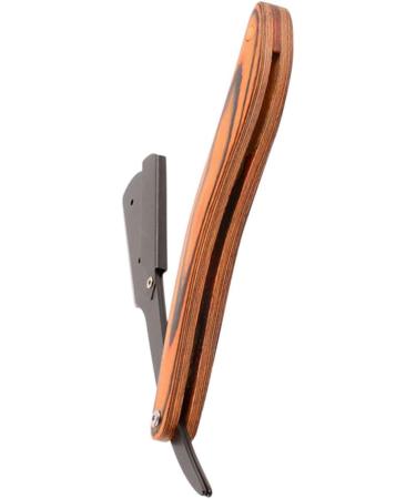 Beavorty 4pcs Folding Razor Set - Men's Straight Razors with Wooden Handles | Premium Manual Shaver & Knife Holder | Stainless Steel Blades for a Close Shave - Buy Online on GoSupps.com