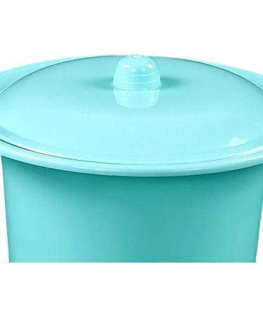 Menolana Portable Spittoon with Lid Lightweight Splashproof PP Durable Pee Potty urinal Bucket Chamber Pot for Outdoor Travel Elderly Adults Blue - Buy Online on GoSupps.com