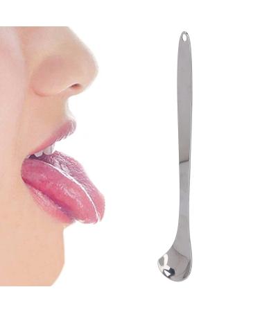 2-Piece Stainless Steel Tongue Scraper Set - Reusable Breath Freshening Oral Care Tools for Adults - Buy Online on GoSupps.com