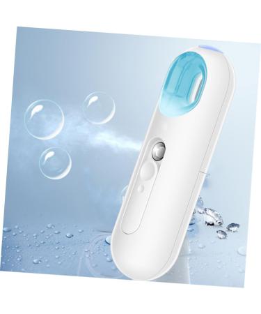 POPETPOP Mini Face Spray Instruments Nano Mist Sprayer Face Steamer Handheld White - Buy Online on GoSupps.com