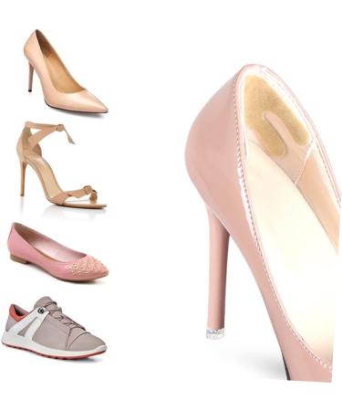 NOLITOY Non-Slipping High Heel Grips - 12 Pairs Self-Adhesive Cushion Inserts | Transparent Foot Care Pads for Ultimate Comfort - Buy Online on GoSupps.com
