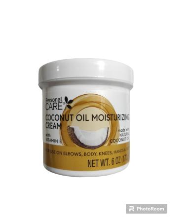 Creme Hidratante de leo de Coco com Vitamina E - 6 oz | Cuidados Pessoais - Envio Internacional - Buy Online on GoSupps.com