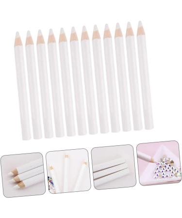 DOITOOL 60 Pcs Nail Point Drill Pencil Manicure Accessory Creative Manicure Pen Beads Crystal Diamond Pen Nail Art Picking Pen Nail Gem Jewelry Pen Gems Accessories Wood Rhinestones White - Buy Online on GoSupps.com