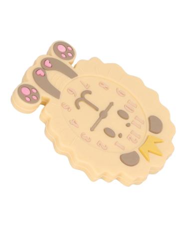 Silicone Animal Alarm Clock Baby Teether Toy for Infants - Type 3 - Buy Online on GoSupps.com