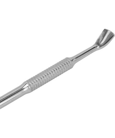 Cuticle Pusher Dual Sided Stainless Steel Slip Resistant Manicure Pedicure Cuticle Remover Tool Durable Cuticle Pushers Nail Art Care Cleaner Tools for Fingernails and Toenails - Buy Online on GoSupps.com