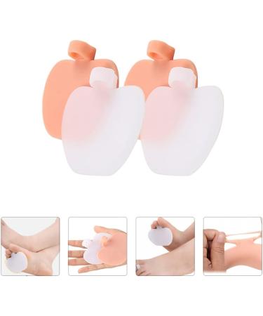 Shop NOLITOY 4 Pairs Forefoot Pads - Silicone Cushion Inserts for Women | High Heel Comfort & Support - International Shipping Available - Buy Online on GoSupps.com
