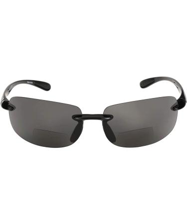 Allstars Bifocal Sport Wrap Sunglasses 3-Pack | Black Unisex Shades 1.75x Magnification - Buy Online on GoSupps.com