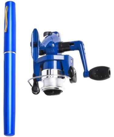 Jorzer Mini Abbey Fishing Rod - Sorty Rotating Wheel Winter Fishing Accessories Blue | International Shipping - Buy Online on GoSupps.com