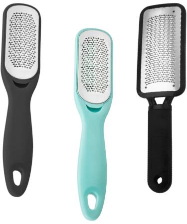 Minkissy Professional Pedicure Tools Set - 3PCS Stainless Steel Dead Skin Remover for Wet & Dry Use Hard Skin Raspel Kit - Buy Online on GoSupps.com