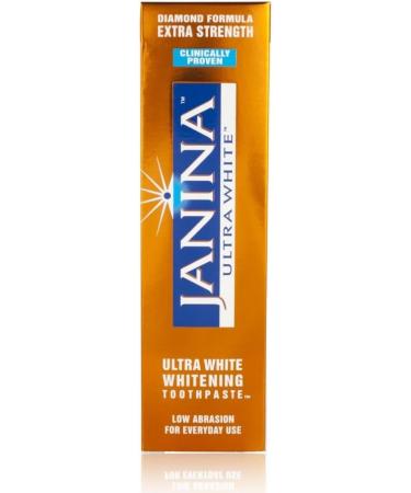 Janina Extra Strength Whitening Toothpaste 75ml - Pack of 3 | Fast-acting Formula - Buy Online on GoSupps.com
