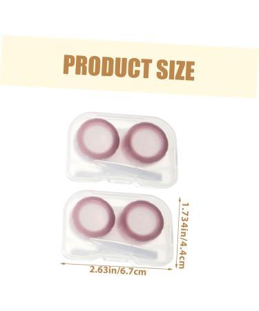 Partykindom 24 STK Contact Lens Pearl Case | Travel Lens Case & Accessories | Durable Contact Holder & Address Book - Buy Online on GoSupps.com