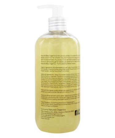 â€œNature's Baby Organics Shampoo & Body Wash â€“ Vanilla Tangerine 16 oz | Gentle, Organic & Safe for Babiesâ€‌ - Buy Online on GoSupps.com
