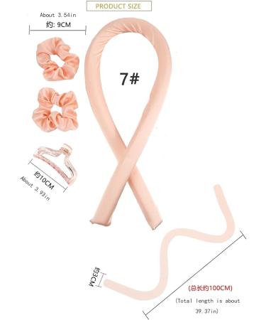 HMMJ Heatless Curlers for Long Hair Heatless Curling Rod Headband You Can to Sleep in Overnight Silk Heatless Curls Headband for Natural Hair Curling Ribbon for Hair (Color : 11) - Buy Online on GoSupps.com
