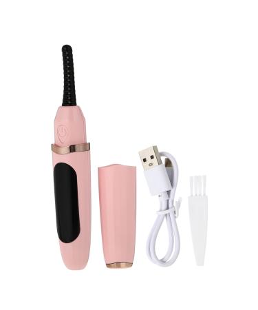 DOITOOL 1 Set Eyelash Curler Practical Lash Curler Practical Eyelash Tool Eyelash Makeup Tool Heating Eyelash Perm Vintage Newspaper Heated Lash Pink Curly Abs Curling Iron