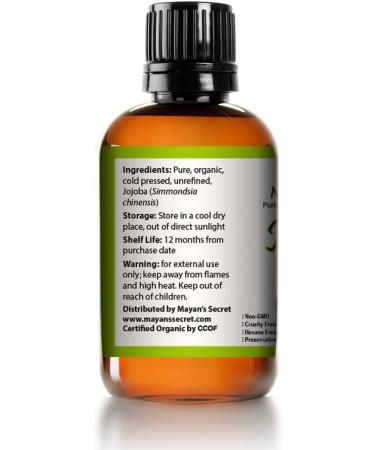 JOJOBA OIL - GOLDEN ORGANIC - Buy Online on GoSupps.com