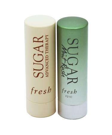 Travel Size Sugar Lip Balm Set | Advanced Therapy & Mint Rush Treatments for Soft Lips - Buy Online on GoSupps.com