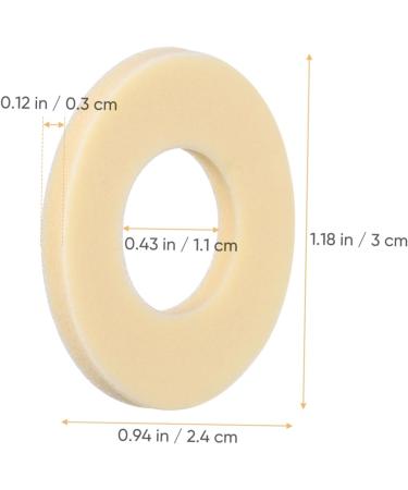 PartyKindom Sheets Latex Corn Stickers Corn Cushion Pad Self- Adhesive Feet Pad Corn Toe Pads Corn Protector Cushion Cushions Foot Care Sticker Corn Pad Oval Non-Woven Fabric Protective Agent - Buy Online on GoSupps.com