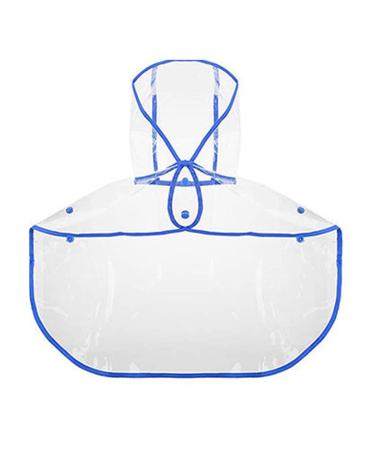 Dec 1 pcs rain jacket dog raincoat dog dog rain jacket Small dog dogs dog raincoat small raincoat small dog dog dog coat large dogs (s) blue s