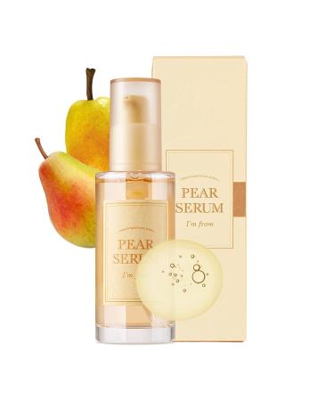 I'm from  Pear Serum 1.69 Fl Oz  83% Wild Pear Leaves  Soothes and Calms skin  Lightweight texture