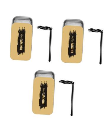 POPETPOP POPETPOP 3 Sets Eyebrow Styling Cream Styling Ointment For Eyebrow Fixing Gel Makeup Kits Eyebrow Gel Mascara Eyebrow Powder Paste Stereotypes