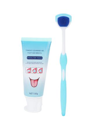 Tongue Scraper for Oral Health | Ergonomic Organic Tongue Scrubber | Improve Freshness at Home - Buy Online on GoSupps.com