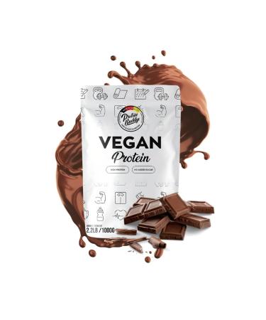 Proteinbuddys Vegan Protein Powder 1KG Protein Shake Chocolate Made in Germany