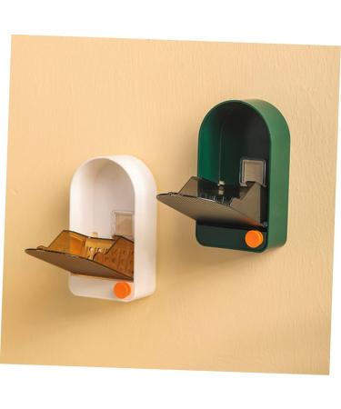 BRIGHTFUFU 2pcs Boxes Soap Drain Box Household The Hips Wall Hanging - Buy Online on GoSupps.com