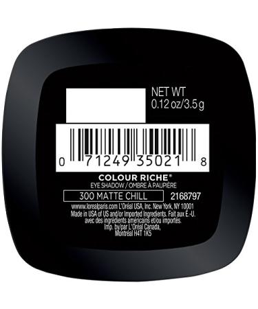 L'Oreal Paris Color Riche Monos Eyeshadow - Matte Chill 0.12 oz | International Shipping Available - Buy Online on GoSupps.com
