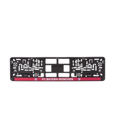 FC Bayern Munich license plate amplifier FC Bayern black/red