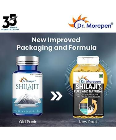 Pure Himalayan Shilajit Capsules | Energy & Focus Support | Vegan & Natural | 84+ Minerals | 1 Bottle - Buy Online on GoSupps.com