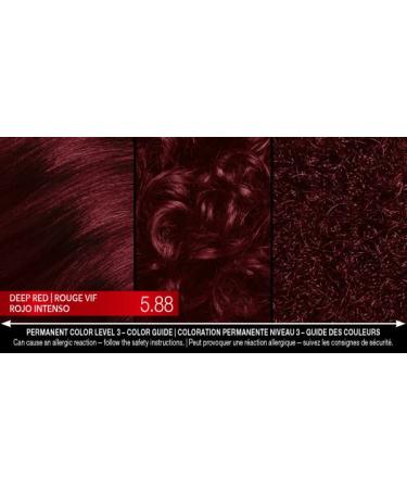 Schwarzkopf Keratin Color 5.88 Deep Red Permanent Hair Color Cream - 1 Kit - Buy Online on GoSupps.com