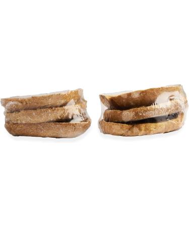 Freselle Pandiluna Classiche and Wholemeal - Crispy Bread Donuts with 100% Sourdough - Freshness Saving Packs Pack of 8 Packs of 300g - Buy Online on GoSupps.com