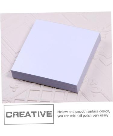 Ipetboom Palettes de Nail Art en Papier Jetables 100 Pcs Grand Format Papier pais R sistant pour Manucure Professionnelle et Utilisation Maison Outils de M lange Couleurs - Buy Online on GoSupps.com
