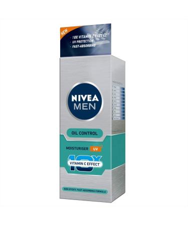 Nivea Men Oil Control Moisturiser 10X Whitening 40ml - Mattifying Formula - Buy Online on GoSupps.com