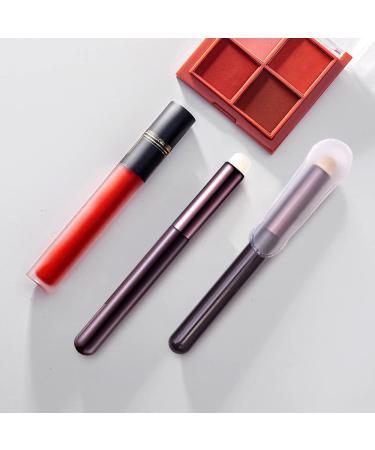 Buy Lip Brush & Smudge Brush with Cap - Multi-Purpose Makeup Blending Brush for Home & Travel | International Shipping - Buy Online on GoSupps.com