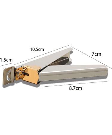 SVAASA Nail Clippers Fake Nail Tips Cutter Professional Clippers Straight Edge Acrylic Material Manicure Guillotine Cut False Nails Accessories Tool - Buy Online on GoSupps.com