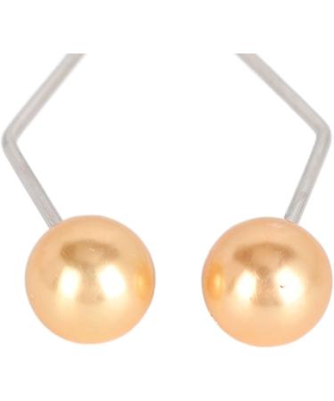 Dimple Maker Balls 2 Pairs Muscle Training Stainless Steel Easy to Carry Improve Smile Dimple Maker for Cheeks (Yellow) - Buy Online on GoSupps.com