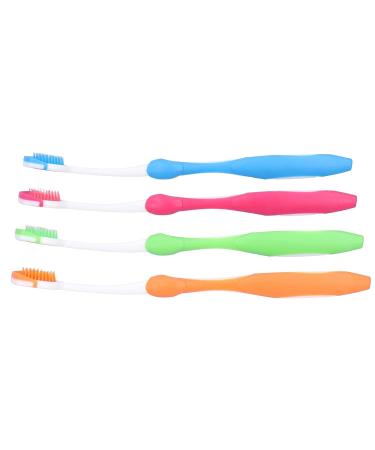 4 Pack Tongue Scrapers - Travel-Friendly Tongue Brush for Fresher Breath & Oral Care | International Shipping - Buy Online on GoSupps.com
