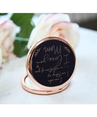 OVENKEI Mom Compact Mirror - Perfect Valentines Day & Birthday Gift from Daughter - Buy Online on GoSupps.com